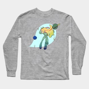 Spacesuit Girl Long Sleeve T-Shirt